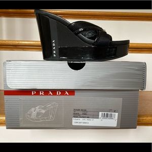 Wedge Prada shoes